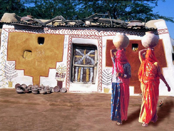 Due Donne in Rajasthan, India